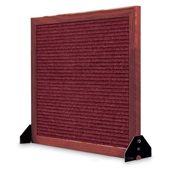 United Visual Products Indoor Enclosed Combo Board, 48"x36", Bronze Frame/Green & Cloud UVCB4836BZ-GREEN-CLOUD - main